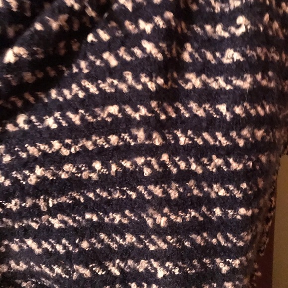 Navy, Pink & White Infinity Scarf - Picture 7 of 7